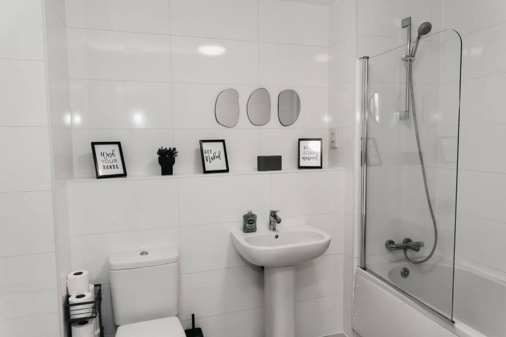 Stunning Modern Heart Of The City Apartment شيفيلد المظهر الخارجي الصورة